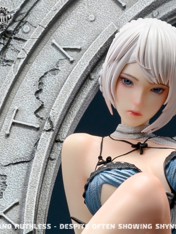 Longquan Studio NieR:Automata 2B and Kaine Hot Sexy 1/4 Statue